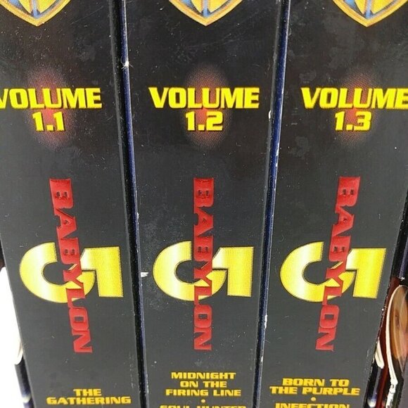 Lot of 2 Babylon 5 VHS Boxed Sets Vol. 1.1 to 2.2 TV Series Sci Fi Outerspace - Picture 3 of 13
